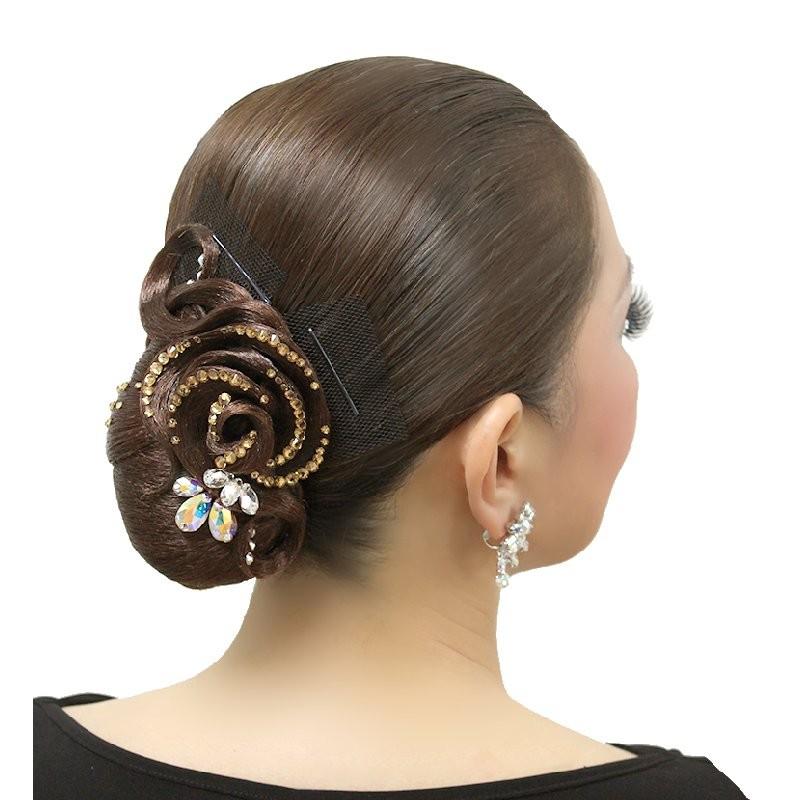 ミトさん様　多美咲社交ダンスボールルームヘアしずく型 ボールルームヘア しずく型 VP009A : 多美咲 - 通販 - Yahoo!ショッピング