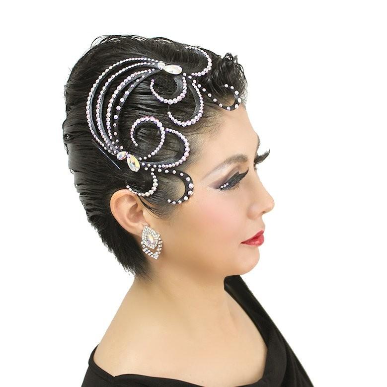 在庫一掃 オーナメント Xb302 ダンスヘアー 社交ダンス ソシアルダンス 競技ダンス デモ スタンダード ラテン 髪飾り 高級感 Zoetalentsolutions Com