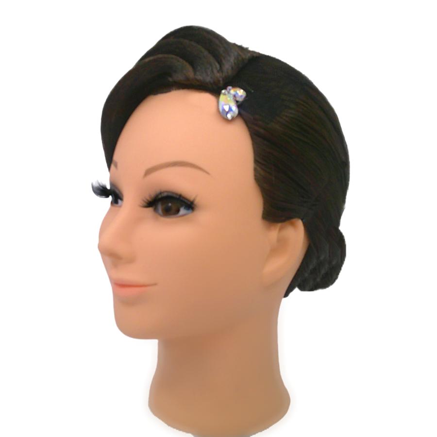 多美咲 ウェーブ 前髪 ヘアアクセサリー 自然な黒髪 【公式通販】