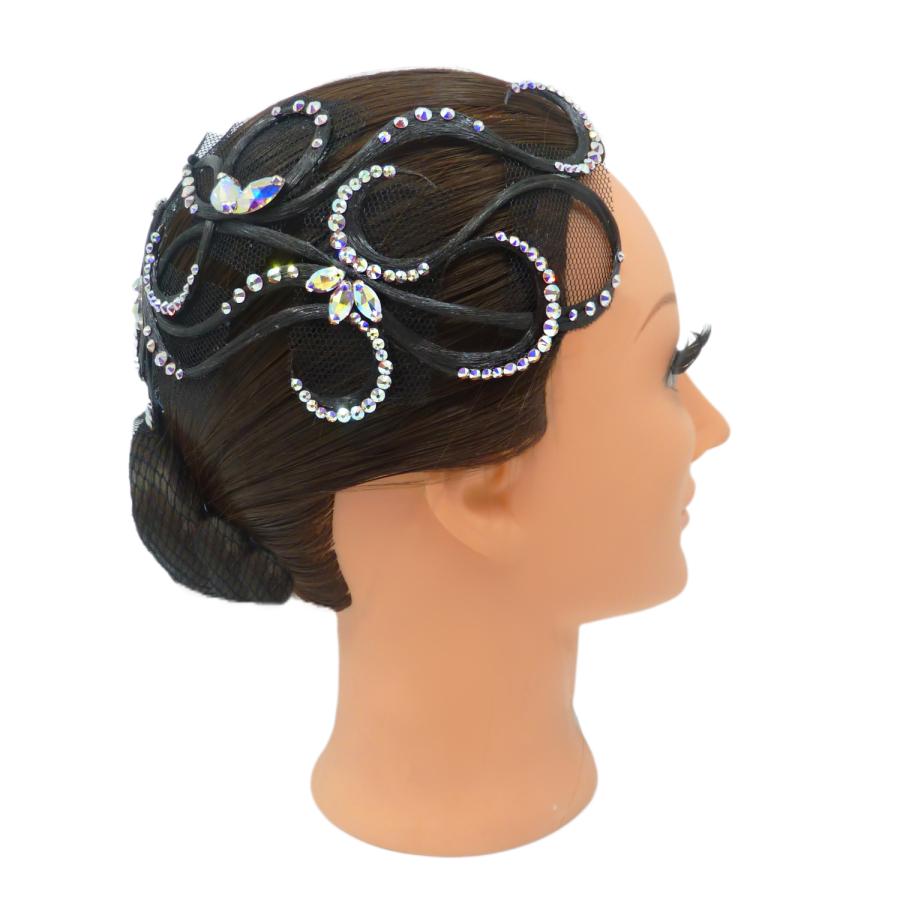 美品お買得♥多美咲♥　社交ダンス　ヘアアクセサリー髪飾り　オーナメント　華やか 楽天市場】【カラー加工品】多美咲 オーナメント XR025N T8/T613