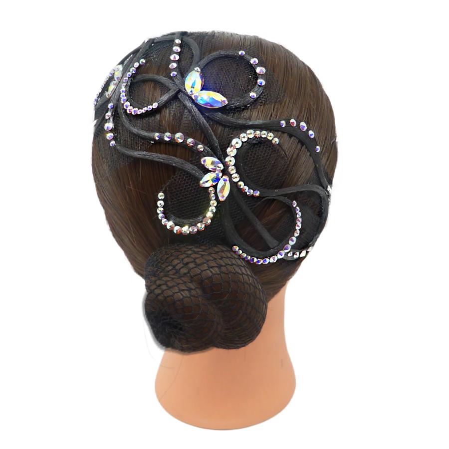 多美咲　ヘアピース　ダークブラウン 美品 多美咲 ボールルームヘア XC050N 前髪 ボリュームアップ : 多