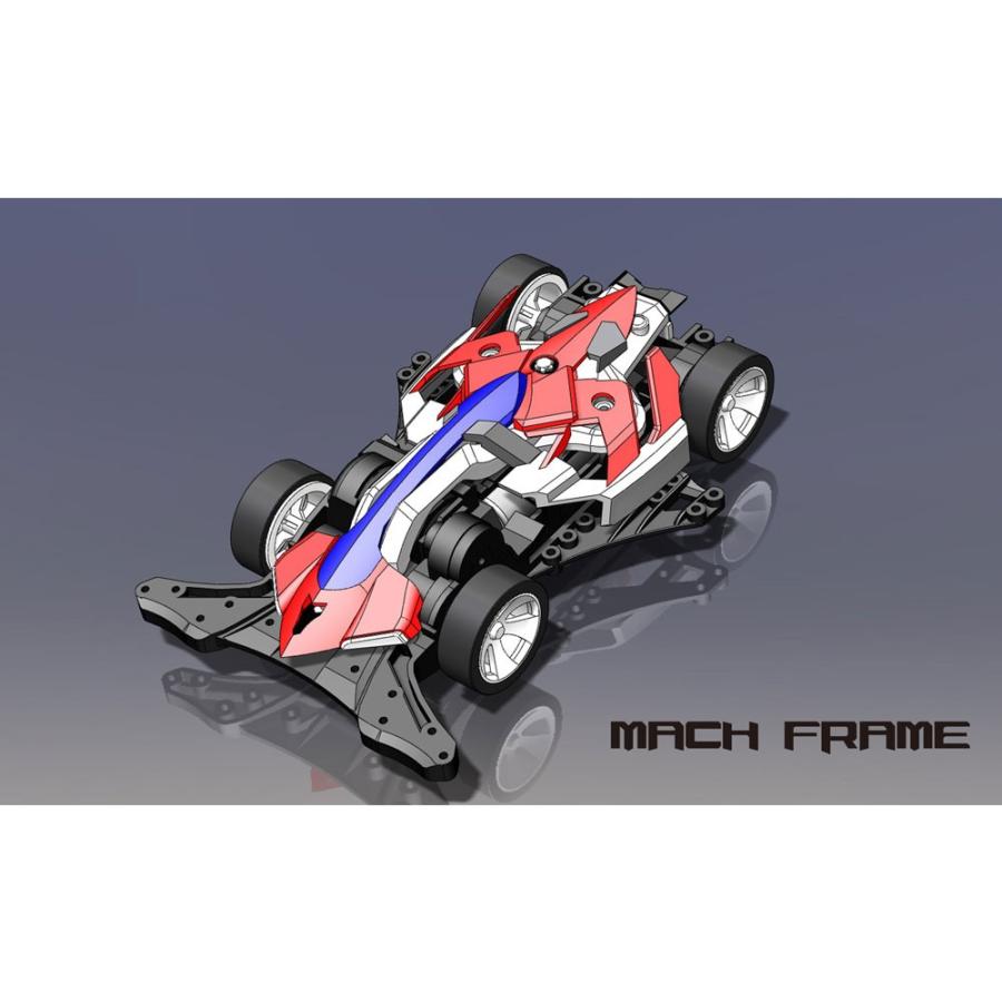 タミヤ ミニ四駆 4台セット アバンテ マッハバレット他 タミヤ（TAMIYA） ミニ四駆(18714）マッハフレーム (FM-Aシャーシ
