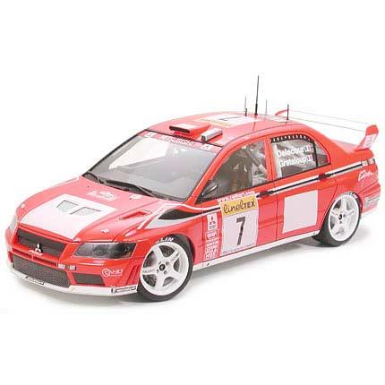 タミヤ（24257）1/24 三菱 ランサー エボリューション VII WRC : 24257 