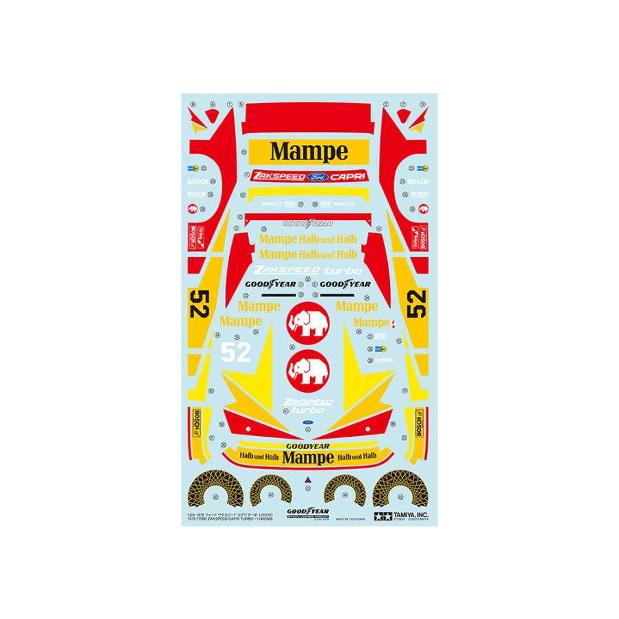 タミヤ (24376) 1/24 1978 フォード ザクスピード カプリ ターボ | タミヤ | 05