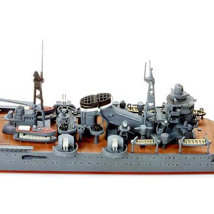 タミヤ（31344）1/700 日本軽巡洋艦 熊野 （くまの）｜tamiya｜04