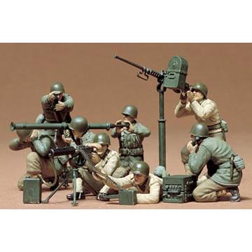 タミヤ タミヤ（35086）1/35 アメリカ歩兵 機関銃チームセット 