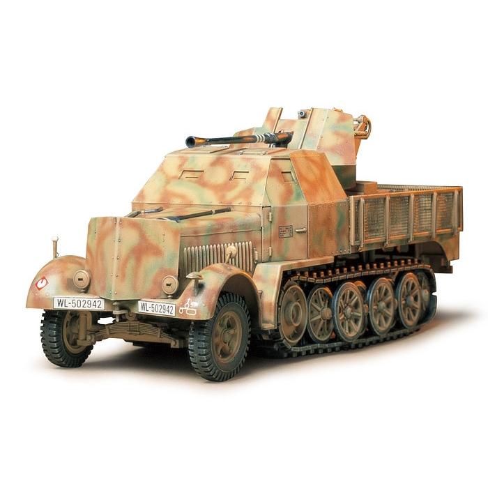タミヤ（TAMIYA） (35144) 1/35 ドイツ装甲8トンハーフトラック 3.7cm