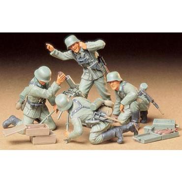 タミヤ（35193）1/35 ドイツ歩兵 迫撃砲チームセット | タミヤ