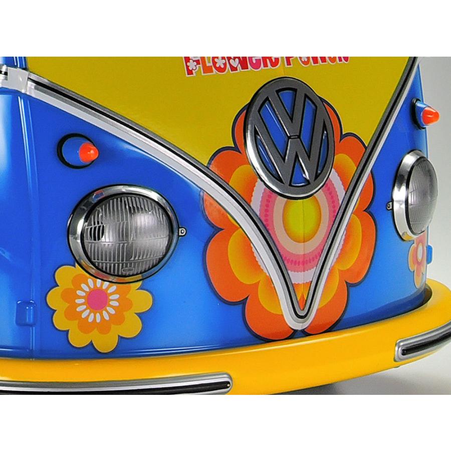 （GW値引）タミヤ フォルクスワーゲンタイプ2 フラワーパワー　新品 タミヤ（TAMIYA） (47453) 1/10RC フォルクスワーゲン タイプ2 (T1