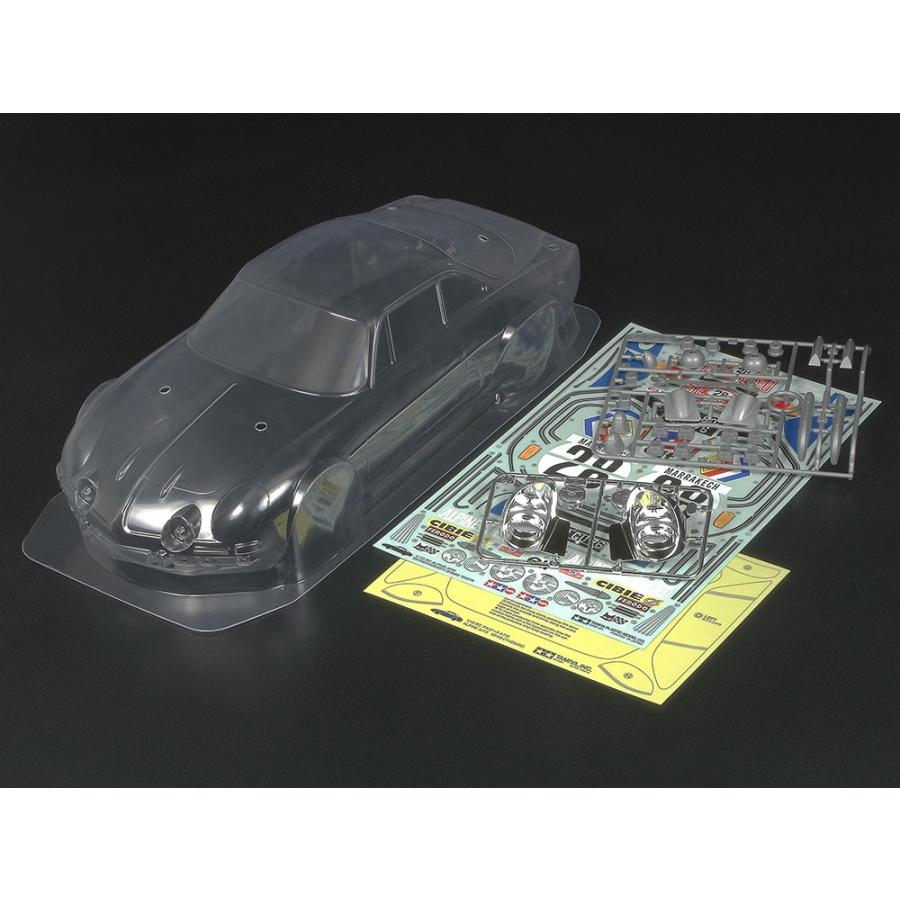 タミヤ　ベンツボディ　アルピーヌボディ タミヤ 電動RCカーシリーズ 1/10RC アルピーヌ A110 (M-05Raシャーシ