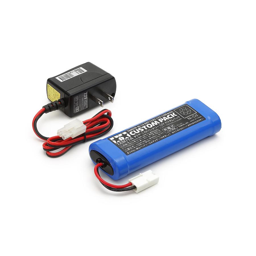 タミヤ（TAMIYA） タミヤ（55087）タミヤ7.2Vカスタムパックと充電器