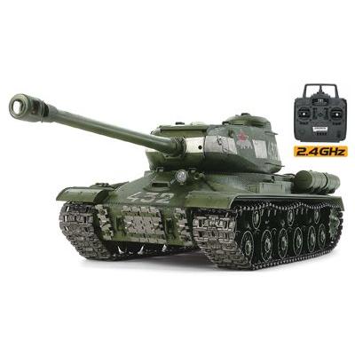 Tamiya JS-2 1944型 ラジコン戦車フルオペレーション。 完成品 1/35 ソビエト重戦車 JS-2 1944年型 ChKz: スケールモデル