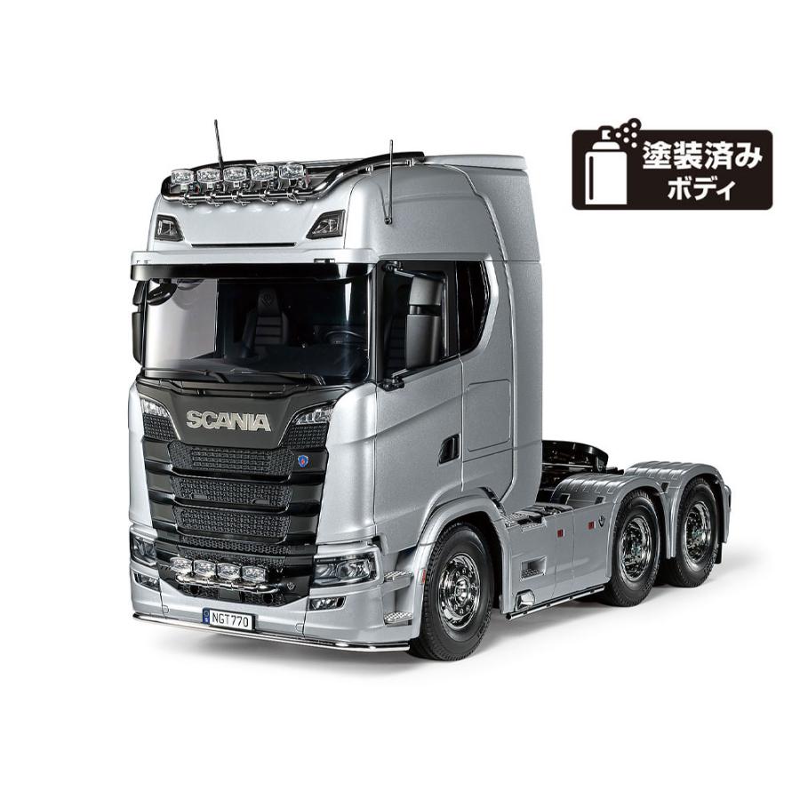 タミヤ（TAMIYA） (56372) 1/14RC スカニア 770 S 6x4 (シルバー