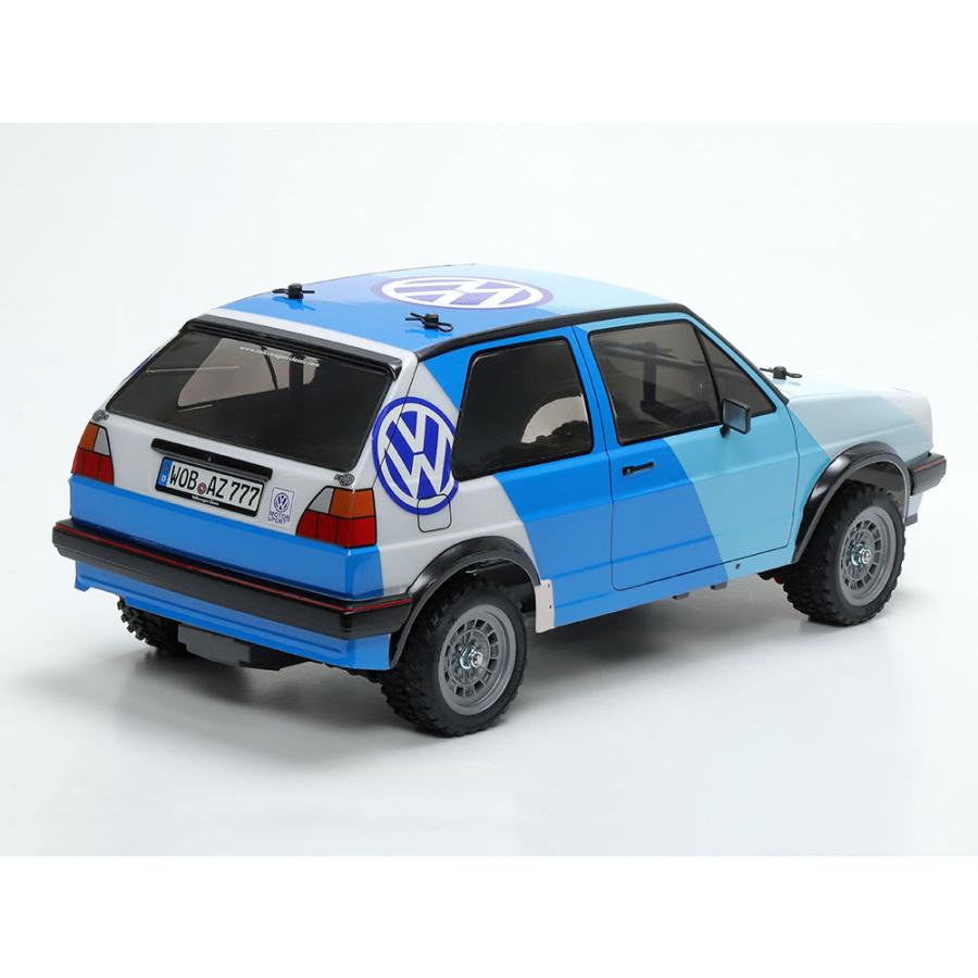 Volkswagen golf Ⅱ ラリー　mシャーシ タミヤ「VW ゴルフ MK.2 GTI 16V ラリー(MF-01Xシャーシ)」登場