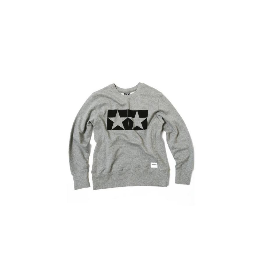 タミヤ（67129）JUN WATANABE タミヤマーク CREWNECK　SWEAT SHIRTS グレー S | JUN WATANABE