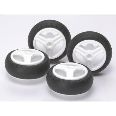 アルミホイール スリックタイヤ セット タミヤ タミヤ（70192）スリックタイヤセット（31mm径） : タミヤ