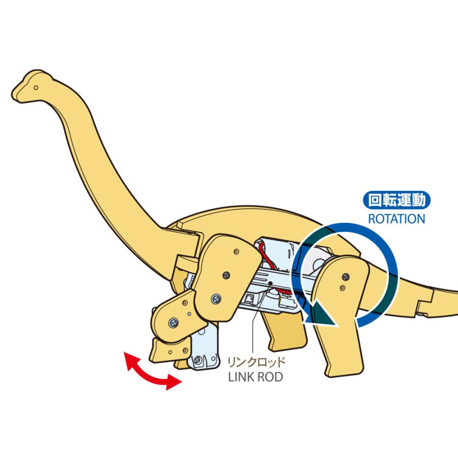 タミヤ (70266) 歩くブラキオサウルス工作セット | タミヤ | 01