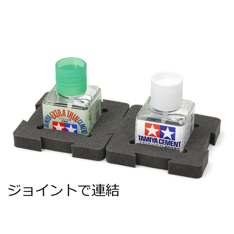 タミヤ（TAMIYA） (87202) 角ビン (40ml) 用ベース : タミヤショップ