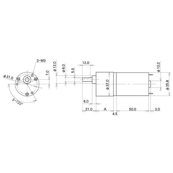 (未使用･未開封品)　AO-8033 ギヤードモーター 540K75 og8985z Amazon.co.jp: AO-8033 ギヤードモーター 540K75 : おもちゃ