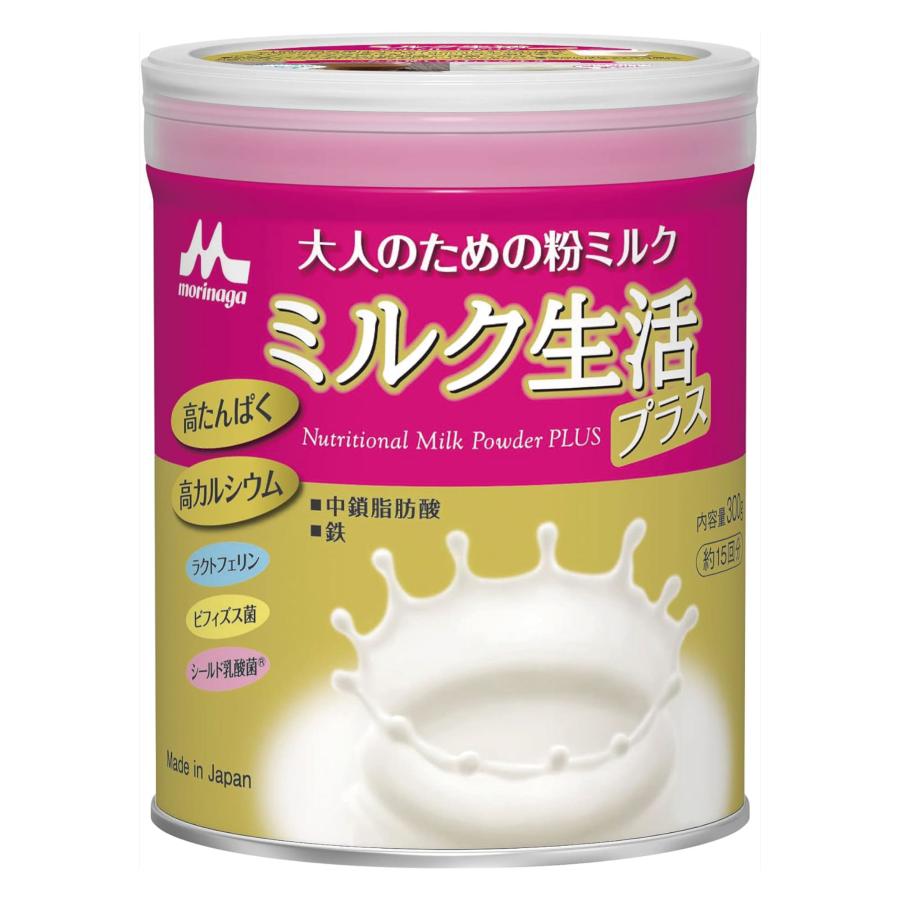 森永乳業 大人のための 粉ミルク ミルク生活 プラス 300g ×6缶 Amazon.co.jp: 森永乳業 大人のための粉ミルク ミルク生活プラス