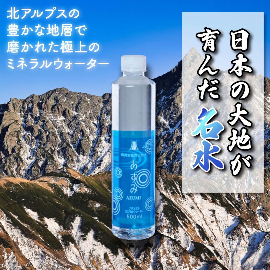 あずみ ミネラルウォーター 500ml Amazon.co.jp: 信州安曇野 天然水あずみ 500ml×24本 : 食品