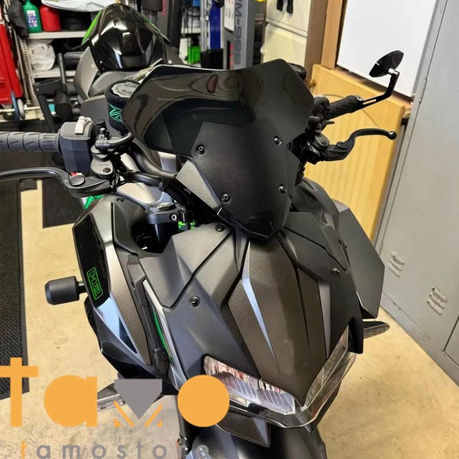 並行輸入品】カワサキ z h2 zh2 se 2020-24 ウィンドスクリーン