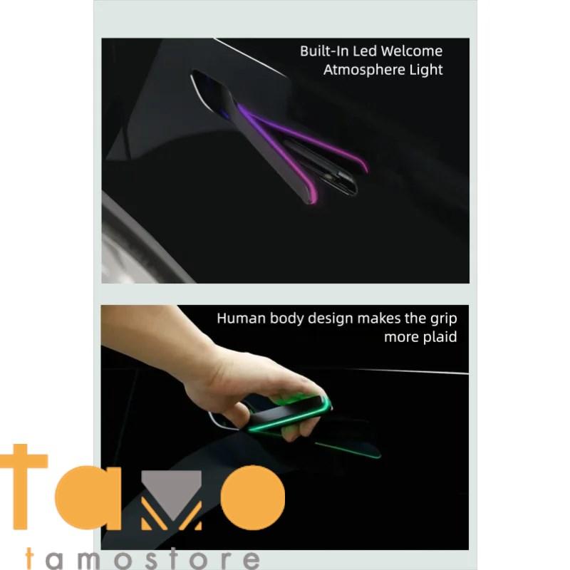 テスラ　Y 2025 ジュニパー用　自動ポップアップ　ドアハンドル 並行輸入品】ハンドル 2025年式テスラ モデルY/3/Y ジュニパー/3 ハイ