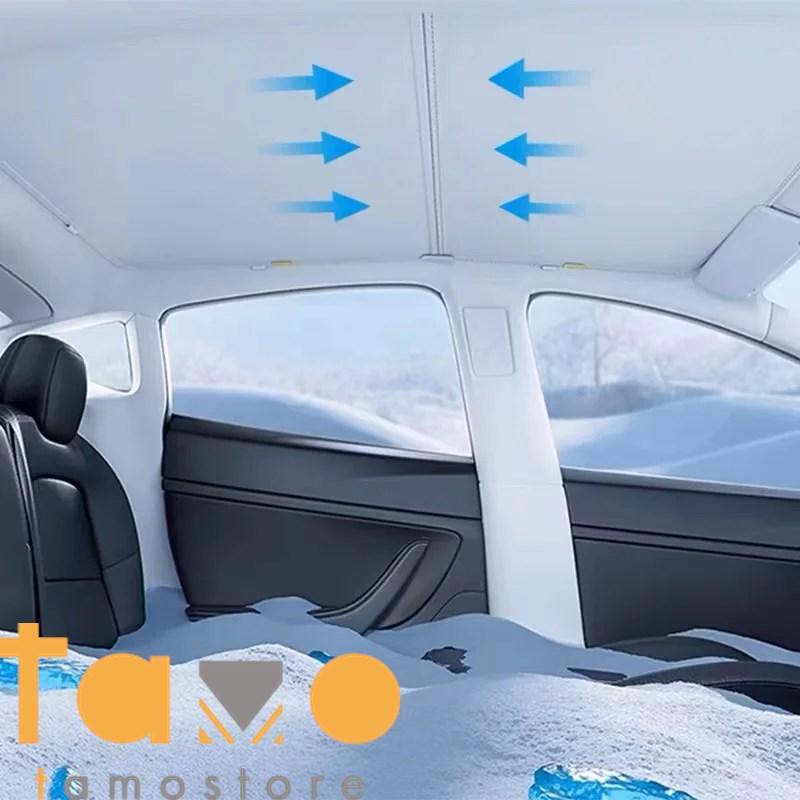 サンシェードルーフカーアクセサリー折りたたみ式ガラスルーフ