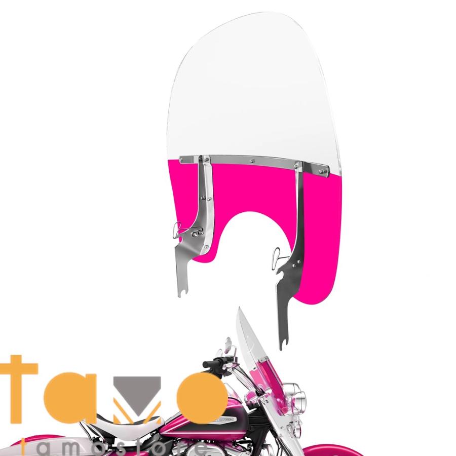 並行輸入品】19インチ ロードキング ウィンドシールド カラフル