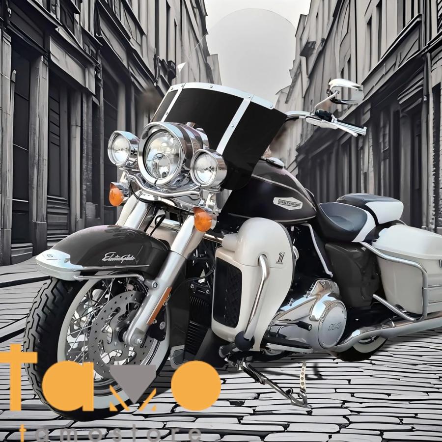 並行輸入品】19インチ ロードキング ウィンドシールド ブラックカラー