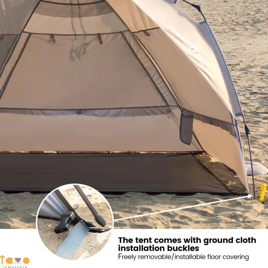 自動開閉式ビニールテント「ブラックナイト」- 日焼け防止 並行輸入品