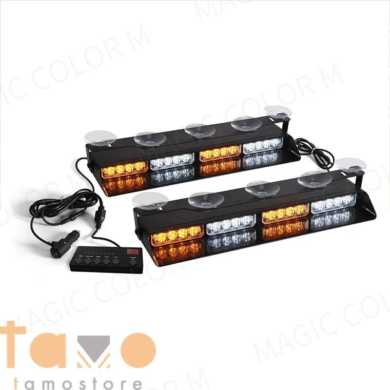 並行輸入品】LEDストロボ 緊急 フラッシュハザードランプ フロント