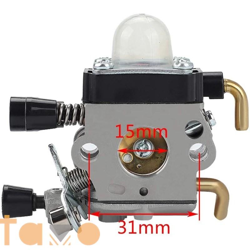 Carburateur Pour Stihl FS75 FS85 HS80 + Bougie, Joints, Filtres – Kit Complet Préréglé Pour Débroussailleuse Et Taille-haie