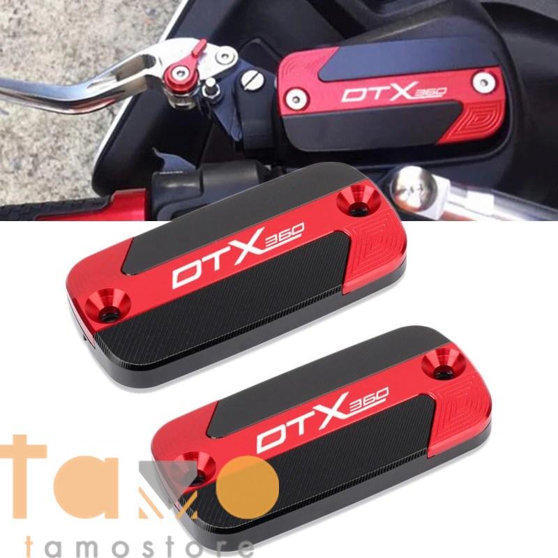 DTX 360 DT X360 TCS DTX360 2022 2023用バイクフロントブレーキリザーバーフルードタンクオイルカップカバー ...