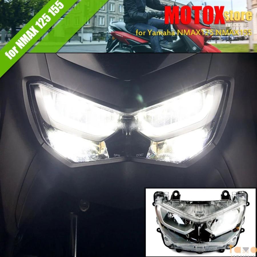 並行輸入品】max155 ヤマハ バイク ヘッドライト 二輪