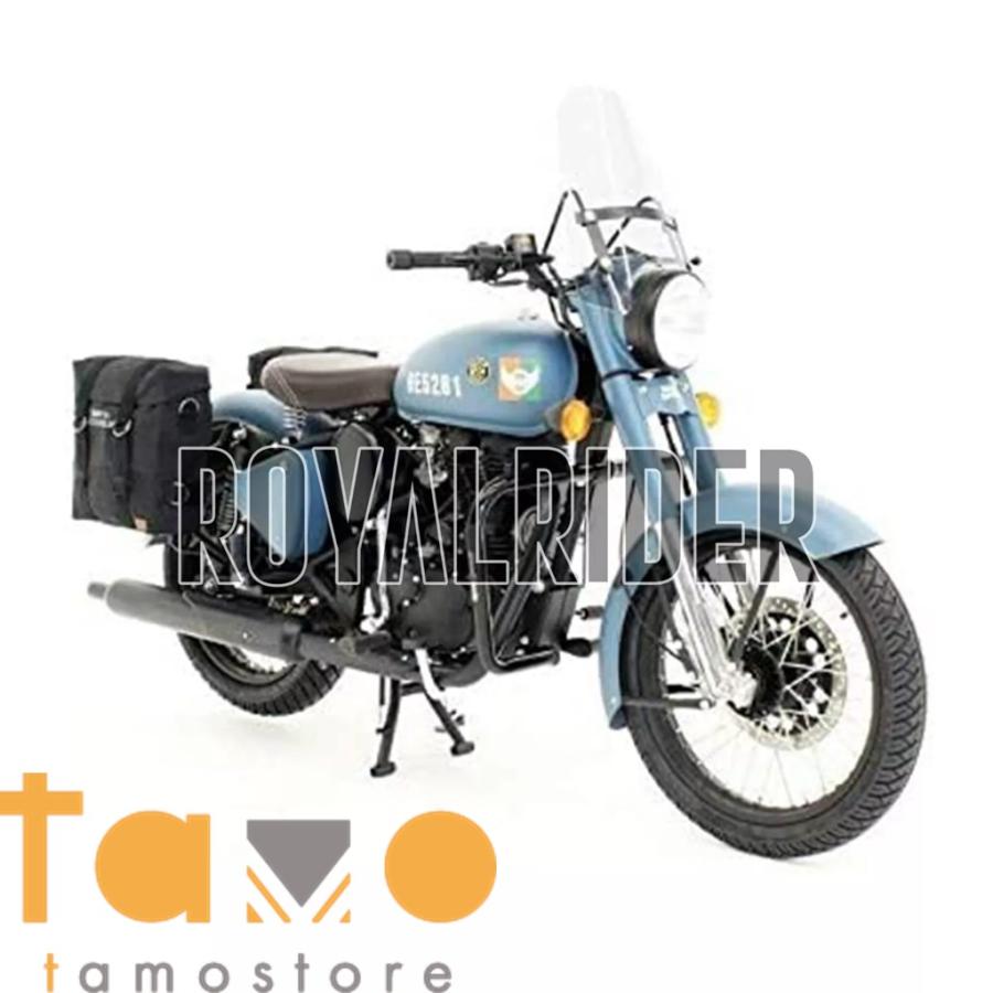 クラシック350リボーン用ロイヤルエンフィールドパニアペア&マウント 