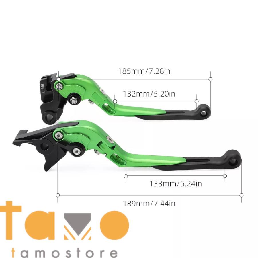 LighTech Alien Magnesium Folding Brake & Clutch Lever Kit Kawasaki