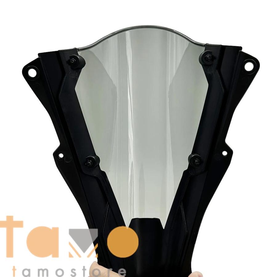 カワサキ kawasaki バイク フロントガラス ウィンドデフレクター