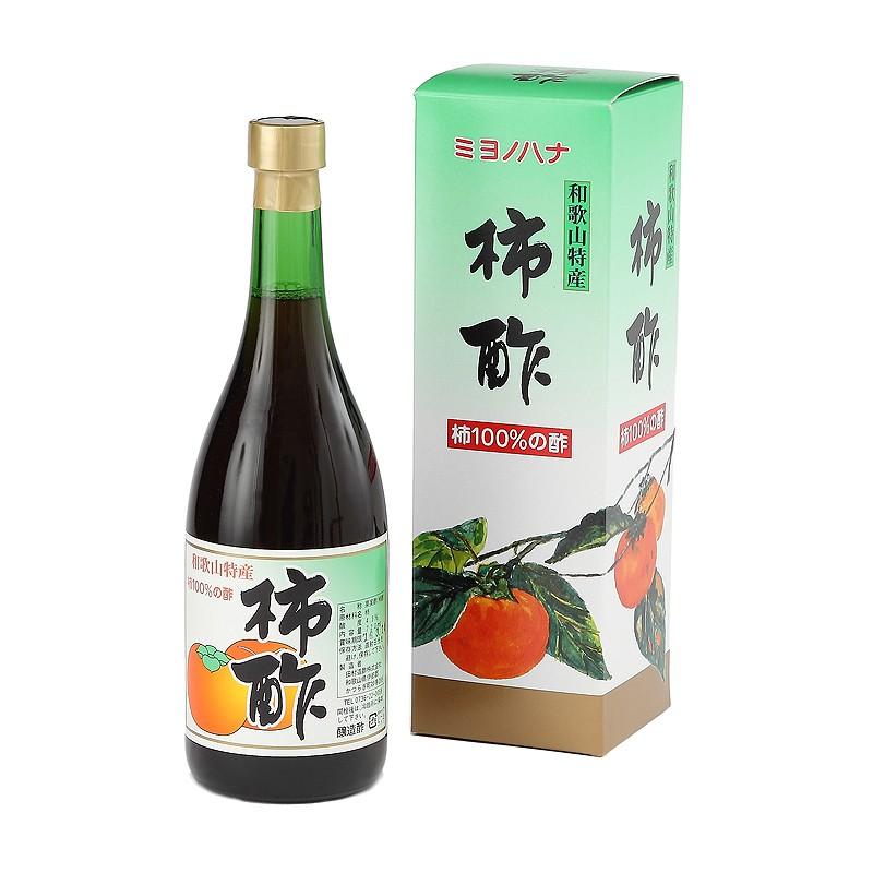 ミヨノハナの柿酢 720ml瓶入り : 和歌山の柿酢 田村造酢 - 通販