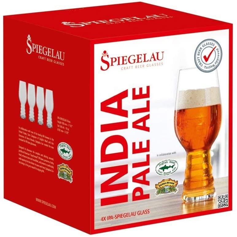 安心の定価販売 クラフトビールグラス シュピゲラウ Spiegelau Ipa 4個入 540ml ビアグラス インディア ペール エール コップ グラス