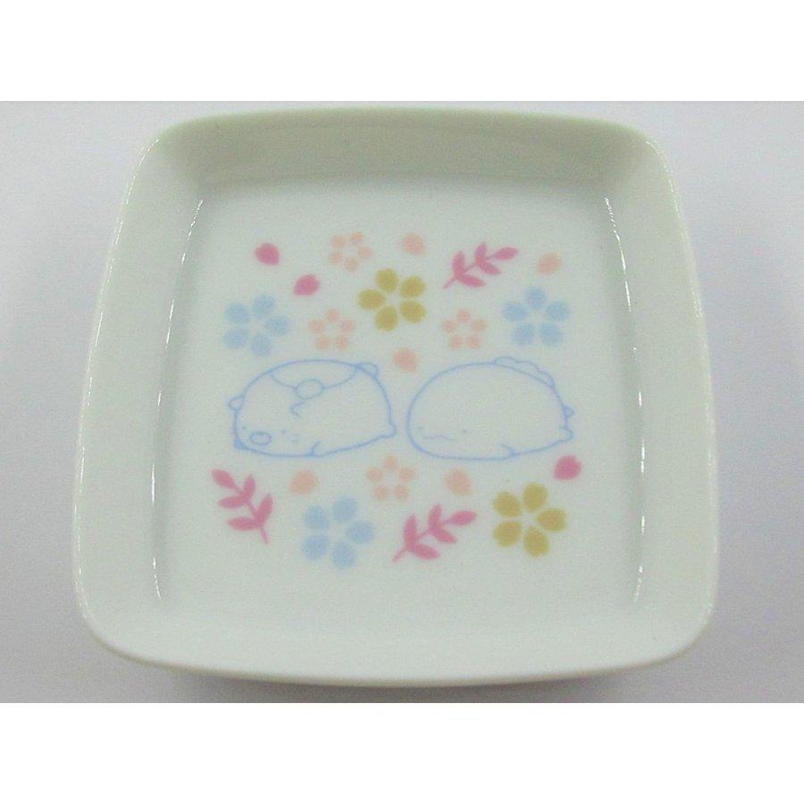 送料無料 新品 すみっコぐらし 豆皿 カラフル さくら 食器 グラス カトラリー