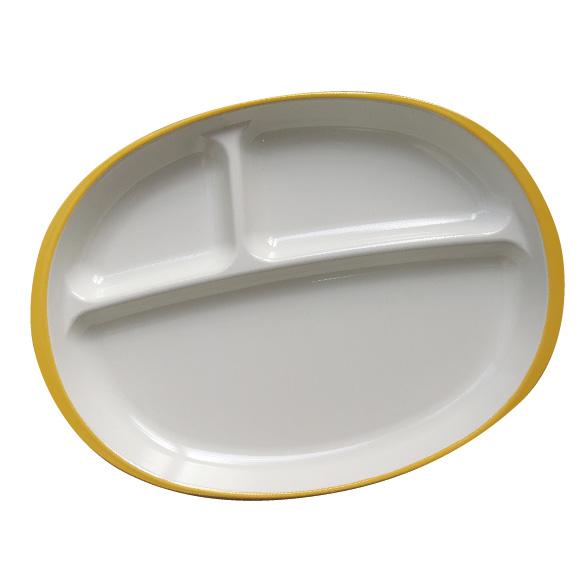 ランチプレート 樹脂製食器 撥水 オーバルプレート イエロー 5個セット 食洗機 レンジ対応 会津塗 田村陶器株式会社 通販 Yahoo ショッピング