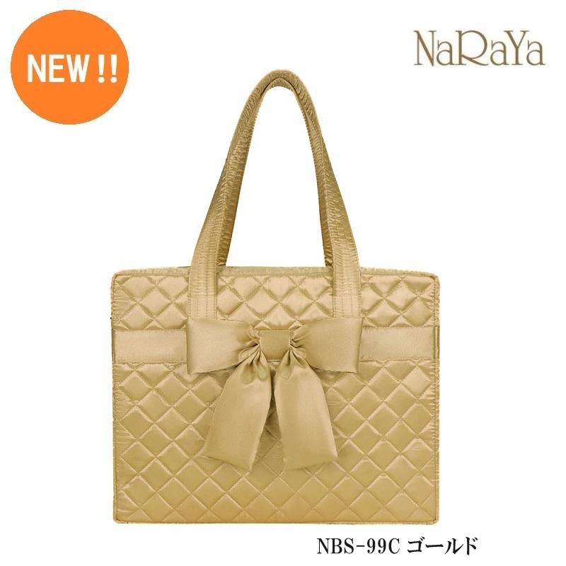 売り切れ！！ ナラヤ 小さいトートバッグ 金色