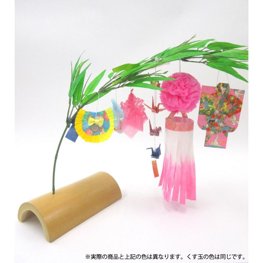 仙台七夕飾り ミニ七夕完成品 桃 竹台付 : 七夕の専門店キクチ 仙台七夕飾り ミニ七夕完成品 桃 竹台付 : 七夕の専門店キクチ