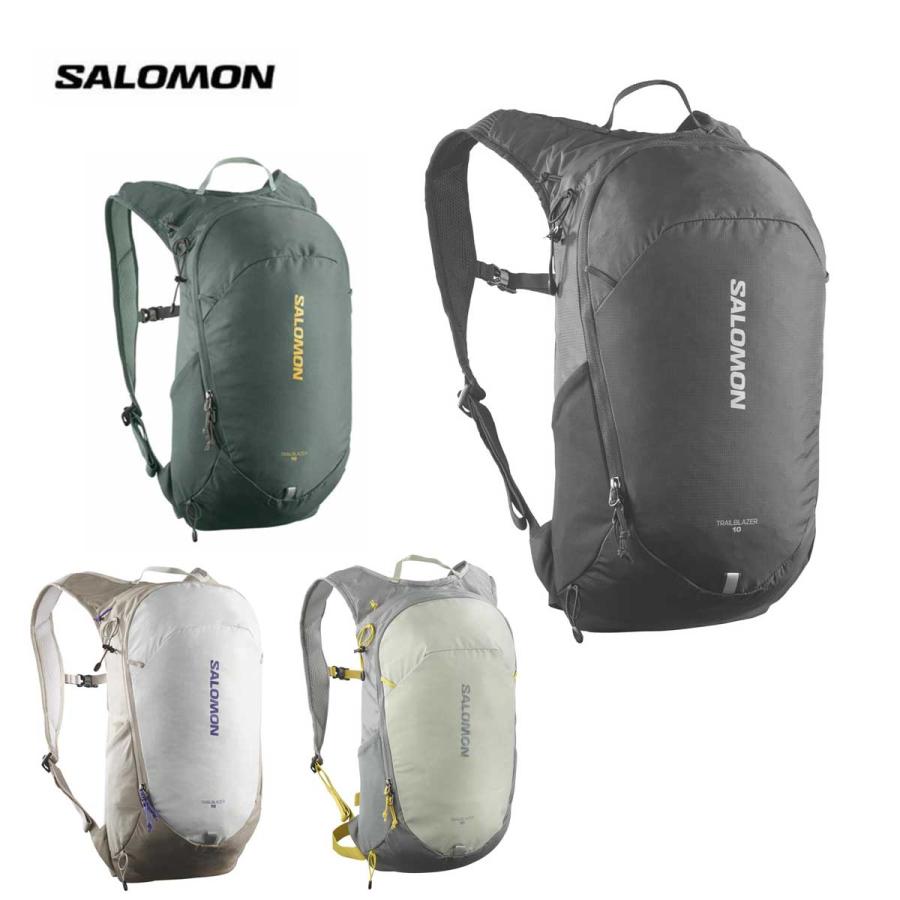 バッグ SALOMON TRAILBLAZER10 Salomon Trailblazer 10 Pack 0-29L Hiking Bag, Black/Alloy
