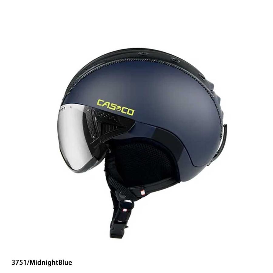 CASCO SP-2 M 55-57cm ヘルメット ホワイト バイザー付き CASCO カスコ スキー ヘルメット メンズ レディース ＜2025＞ SP-2
