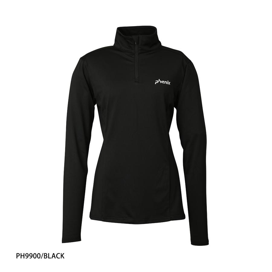 PHENIX フェニックス スキーウェア アンダーシャツ レディース＜2026＞ESW25LS62 / Basic Set-in Sleeve 1/2 Zip Tee スーパーセール | フェニックス（スポーツ） | 02