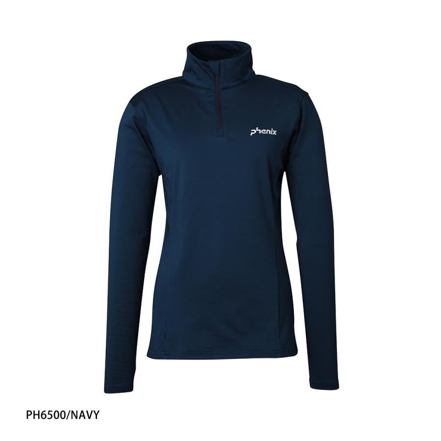PHENIX フェニックス スキーウェア アンダーシャツ レディース＜2026＞ESW25LS62 / Basic Set-in Sleeve 1/2 Zip Tee スーパーセール | フェニックス（スポーツ） | 03