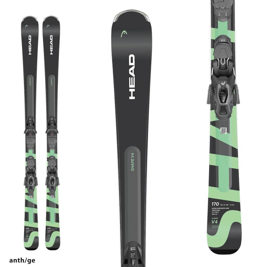 最終価格】スキー HEAD 156cm LYT TECH V4 V SHAPE 【公式通販】
