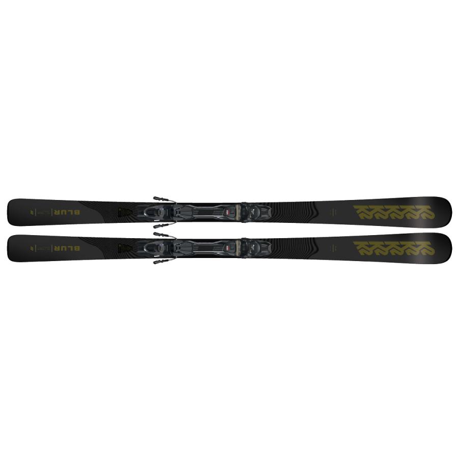 K2 ケーツー スキー板 メンズ レディース＜2027＞BLUR 74 [KS251277] QUIKCLIK HIGH PERFORMANCE+ MXC 12 TCx Light QuikClik - Black/Anthracite | K2（スキー、スノーボード） | 02